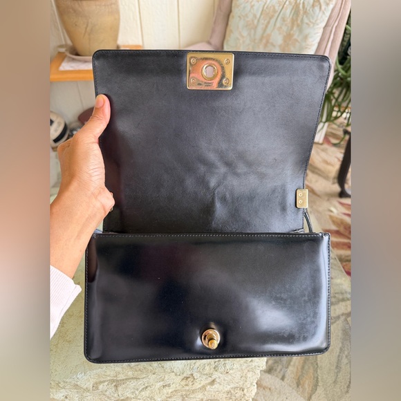 Chanel Le Boy In Gold Hardware With COA - Picture 9 of 11